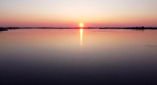 Icy Palic Sunset